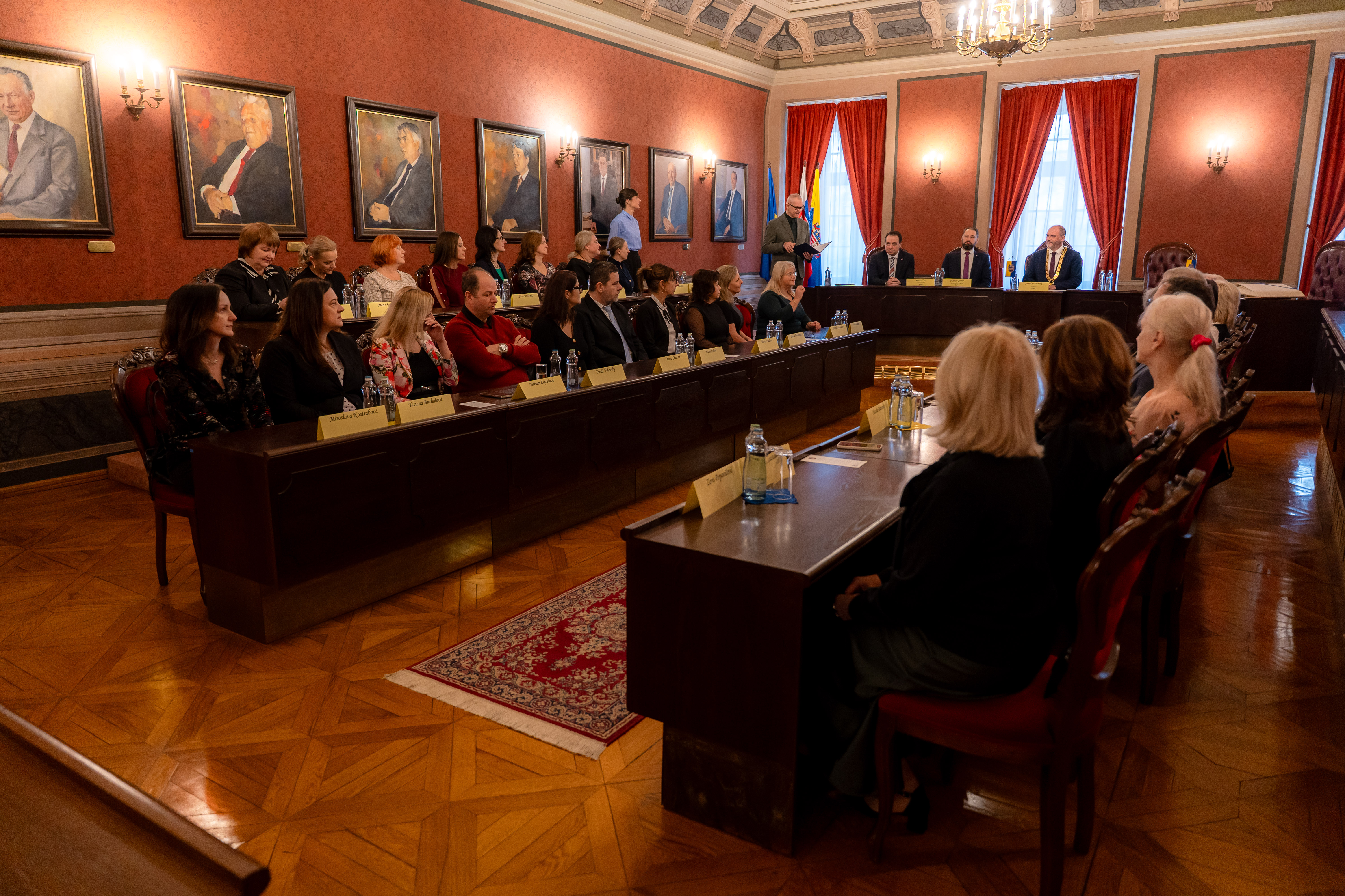 Novorocne prijatie jubilantov Magistratu mesta Kosice